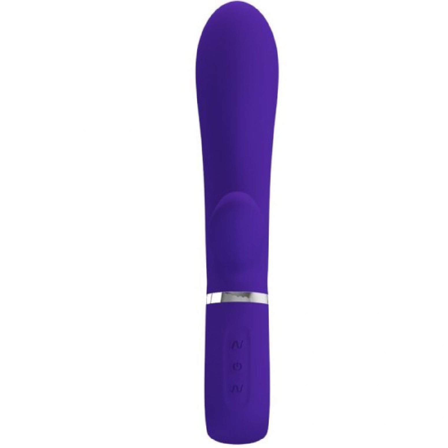 thomas super soft silicone rabbit vibrator purple 