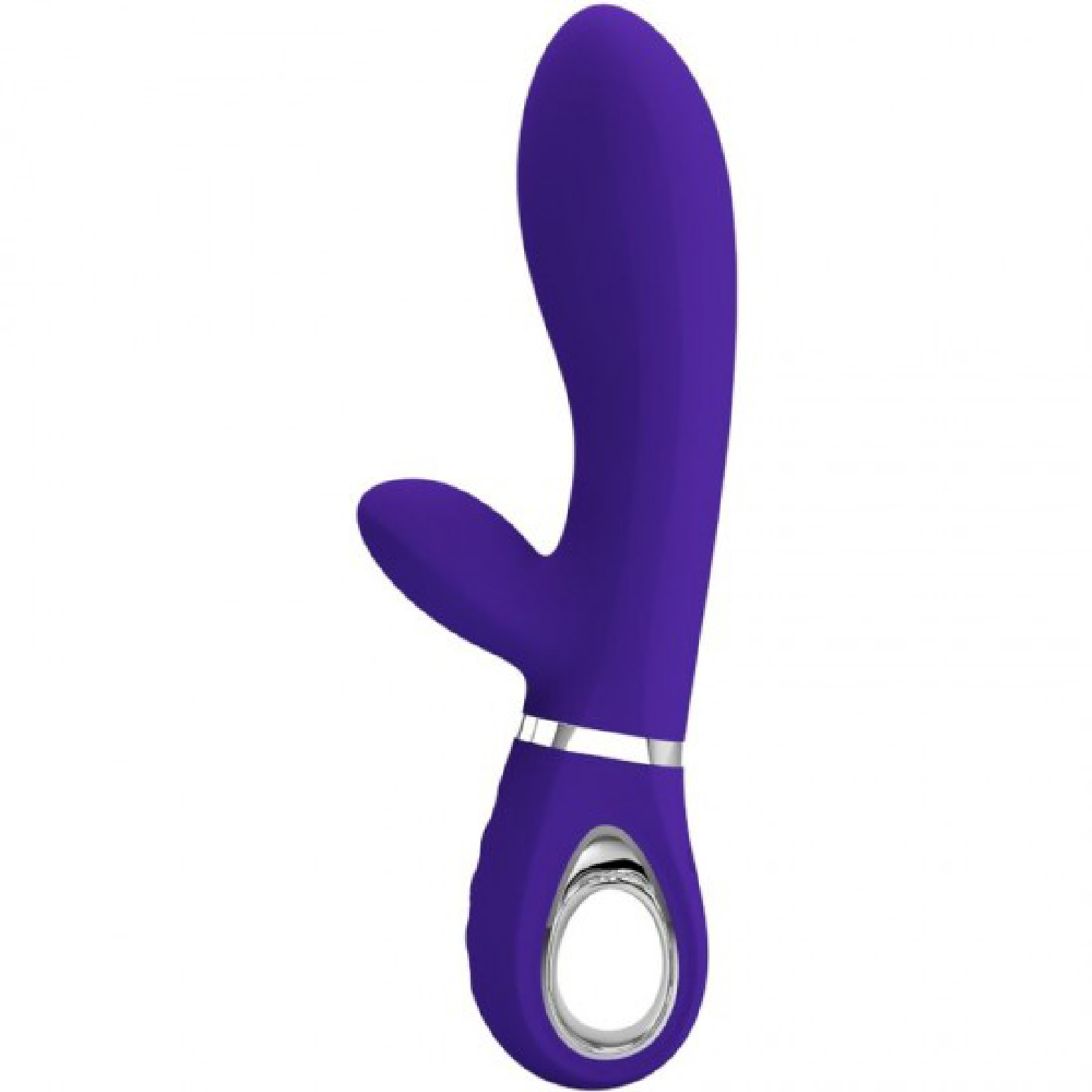 thomas super soft silicone rabbit vibrator purple 