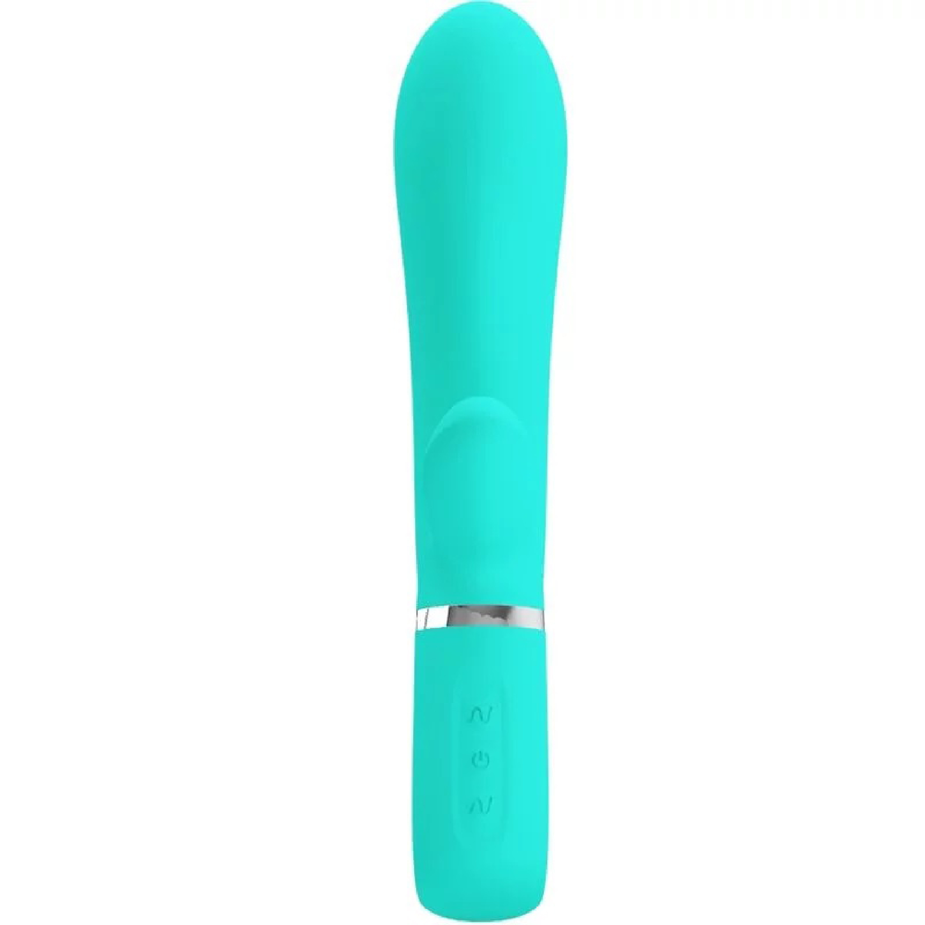 thomas super soft silicone rabbit vibrator turquoise 