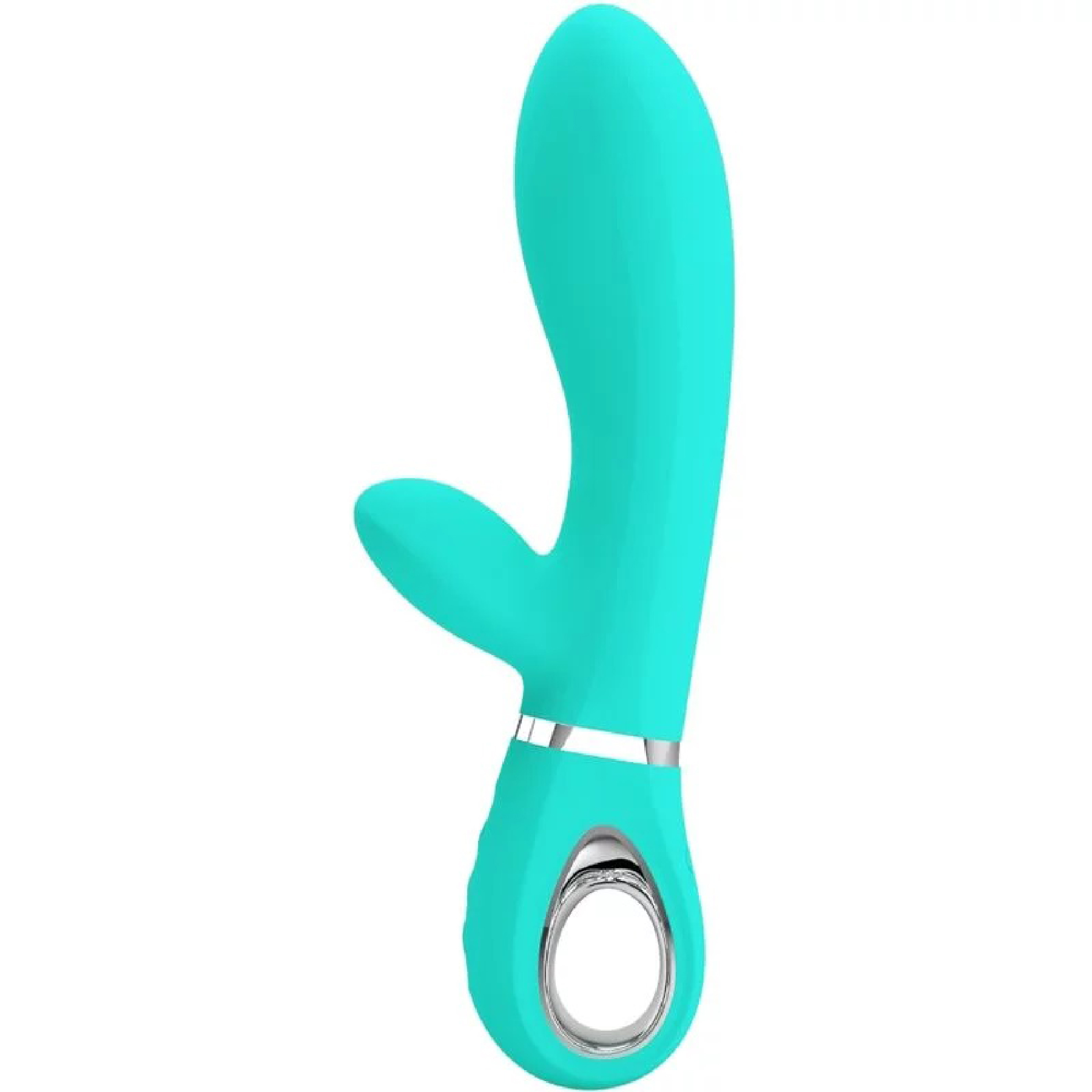 thomas super soft silicone rabbit vibrator turquoise 