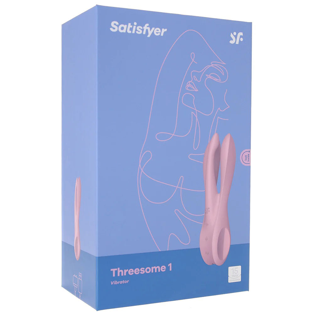 threesome  vibrator pink 