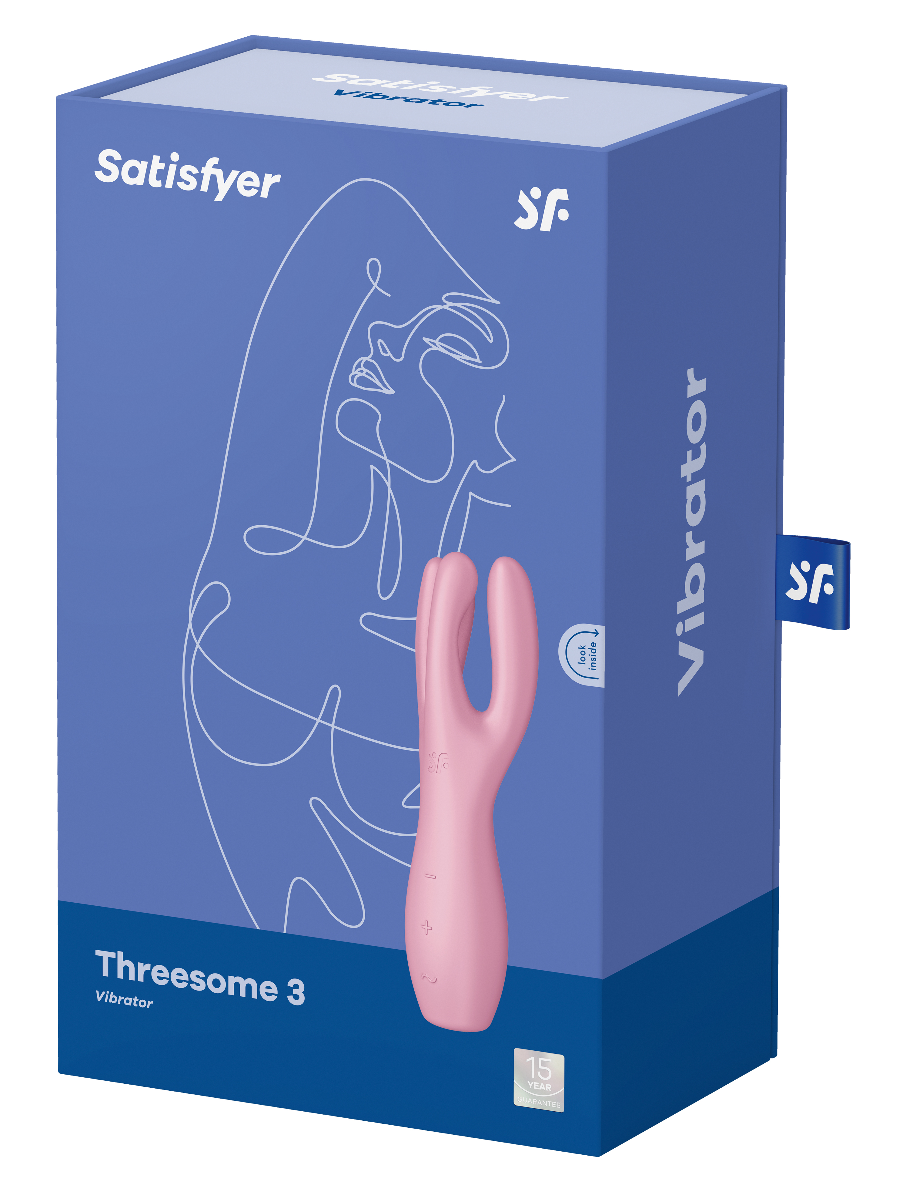 threesome  vibrator pink 