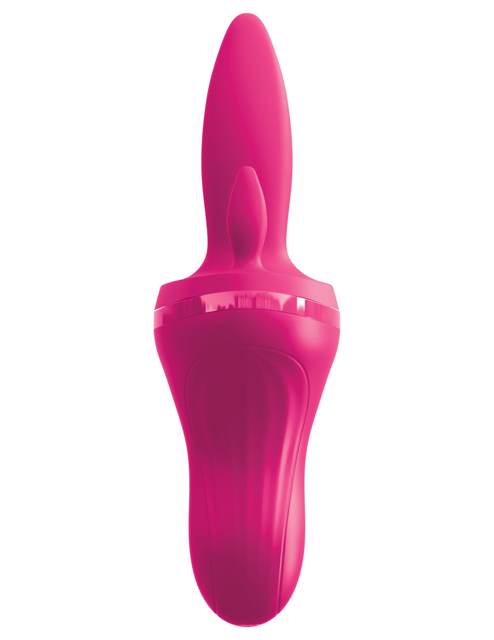 threesome holey trinity triple tongue vibrator  pink 