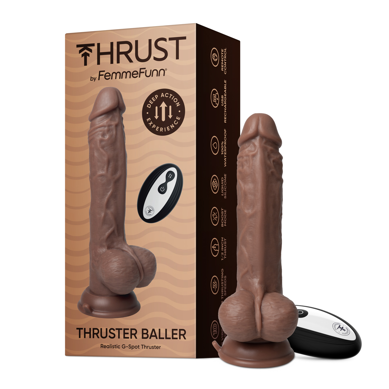 thruster baller brown 