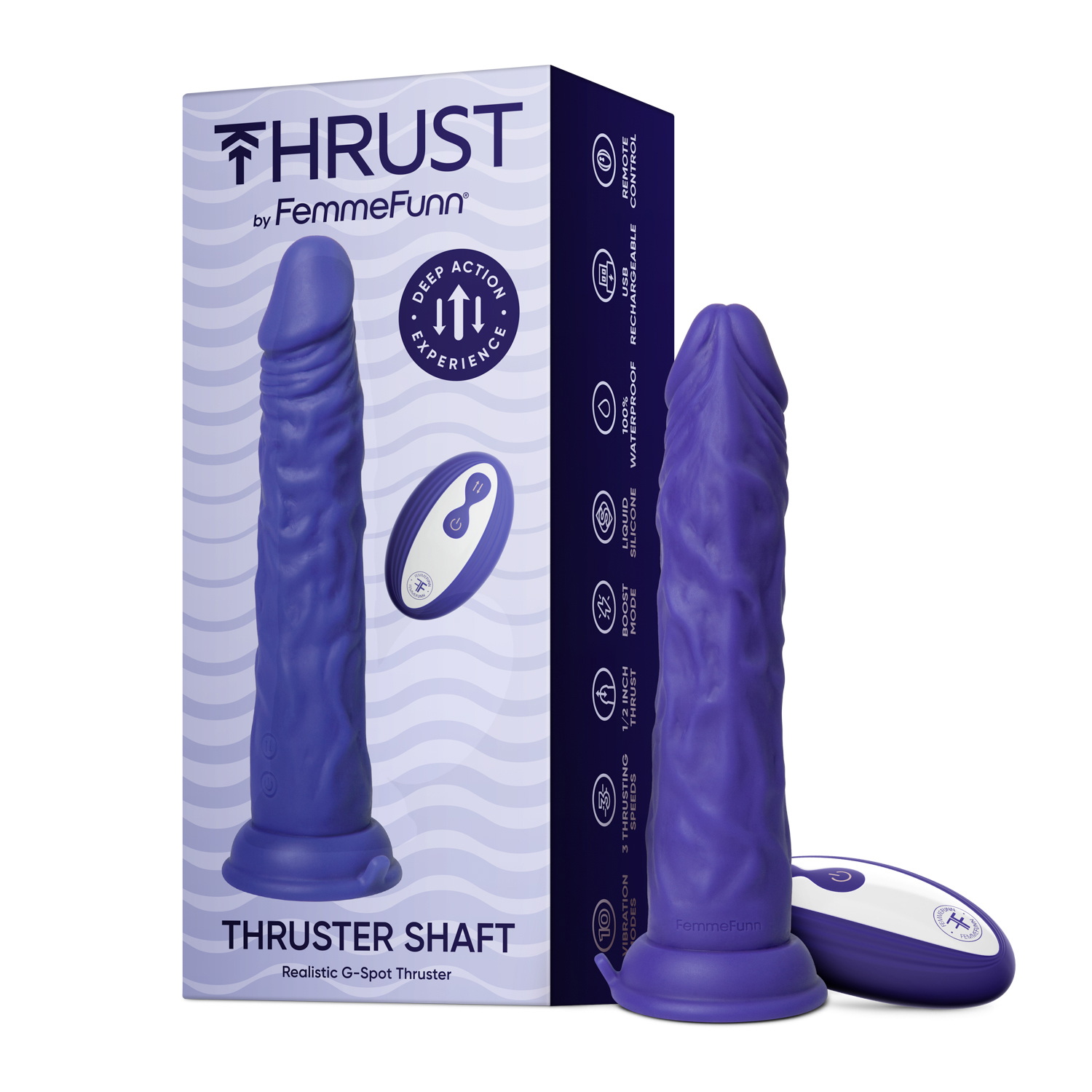 thruster shaft purple 