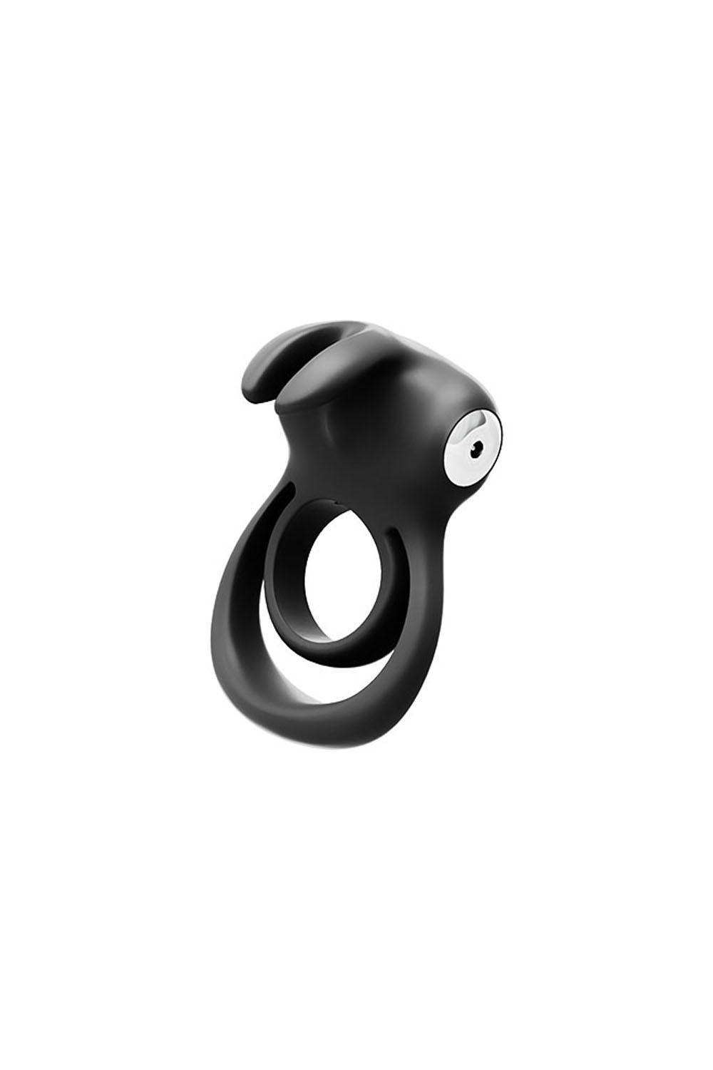 thunder bunny rechargeable dual ring black pearl 