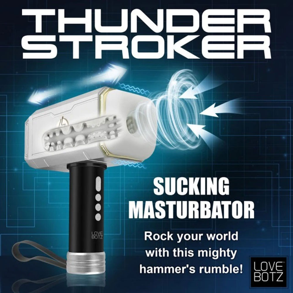 thunder stroker sucking masturbator silver 