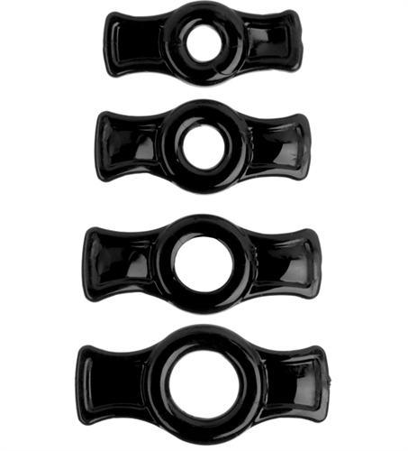 titanmen cock ring set black 