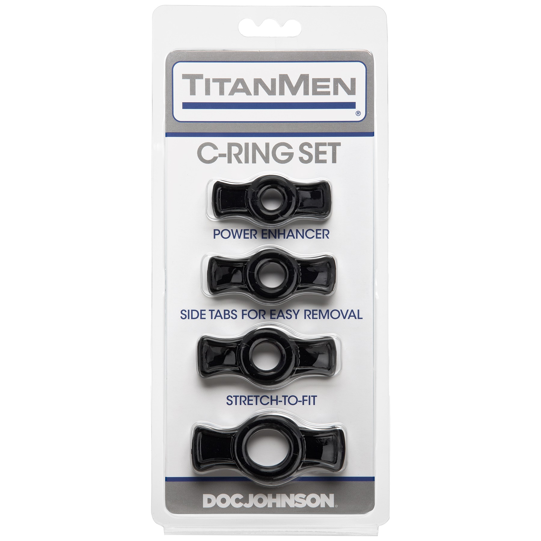 titanmen cock ring set black 