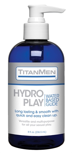 titanmen hydro play water based glide bulk  fl oz 