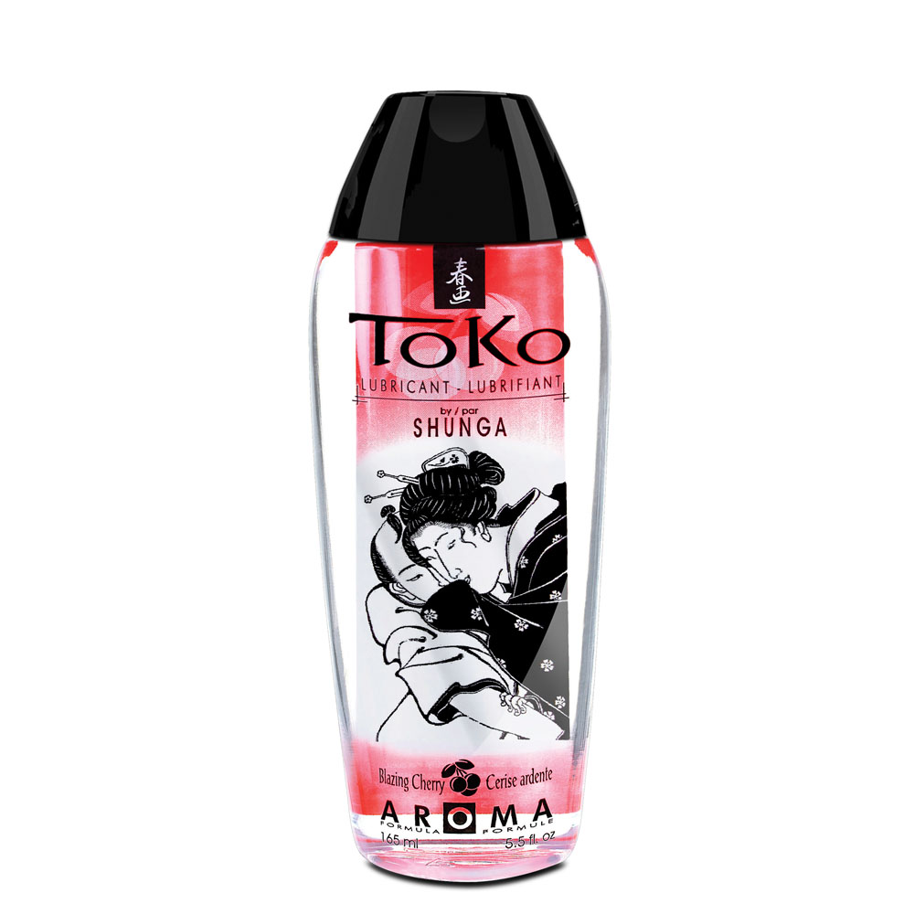 toko aroma personal lubricant blazing cherry . fl. oz. 