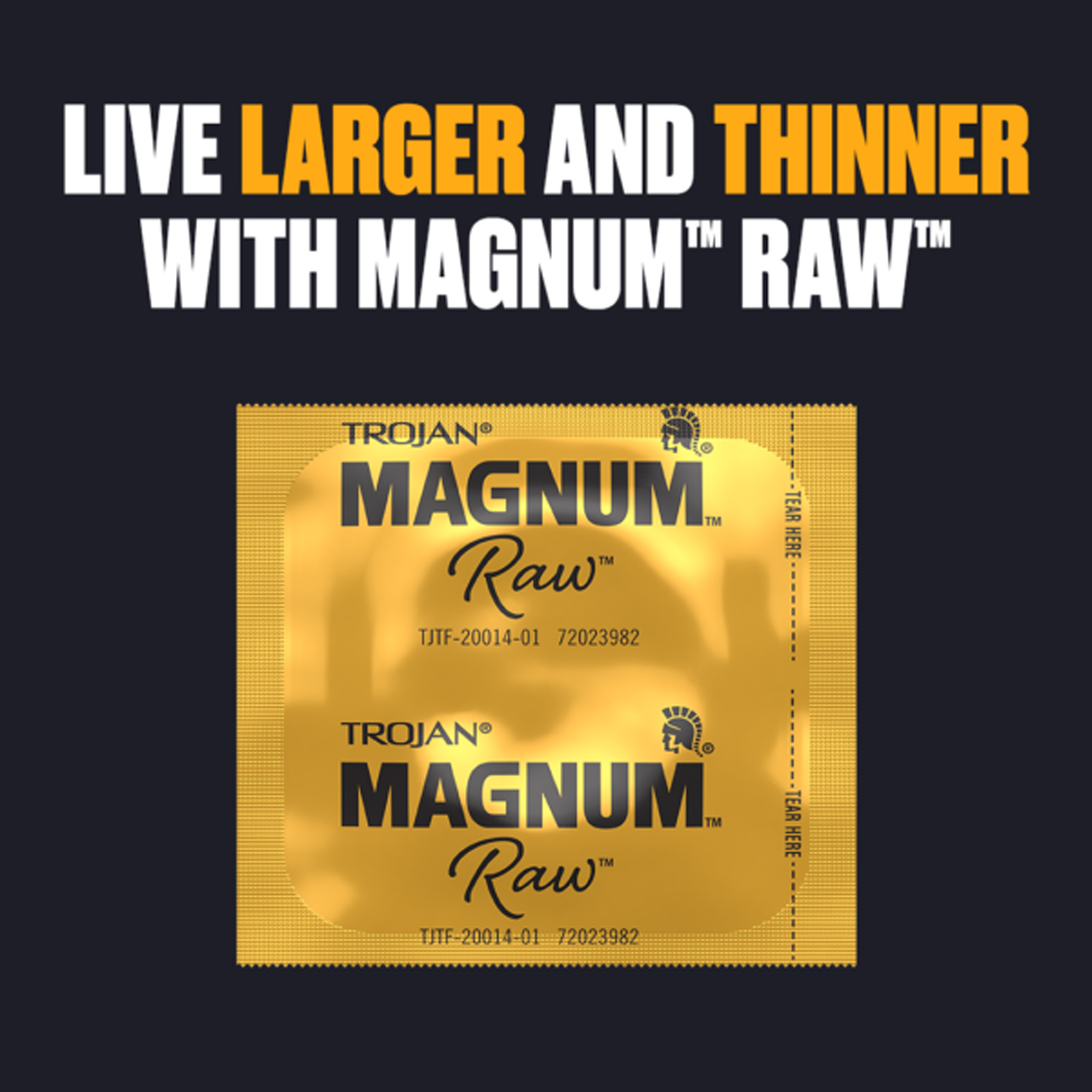 trojan magnum raw  ct condoms 