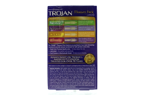 trojan pleasure pack  pack 
