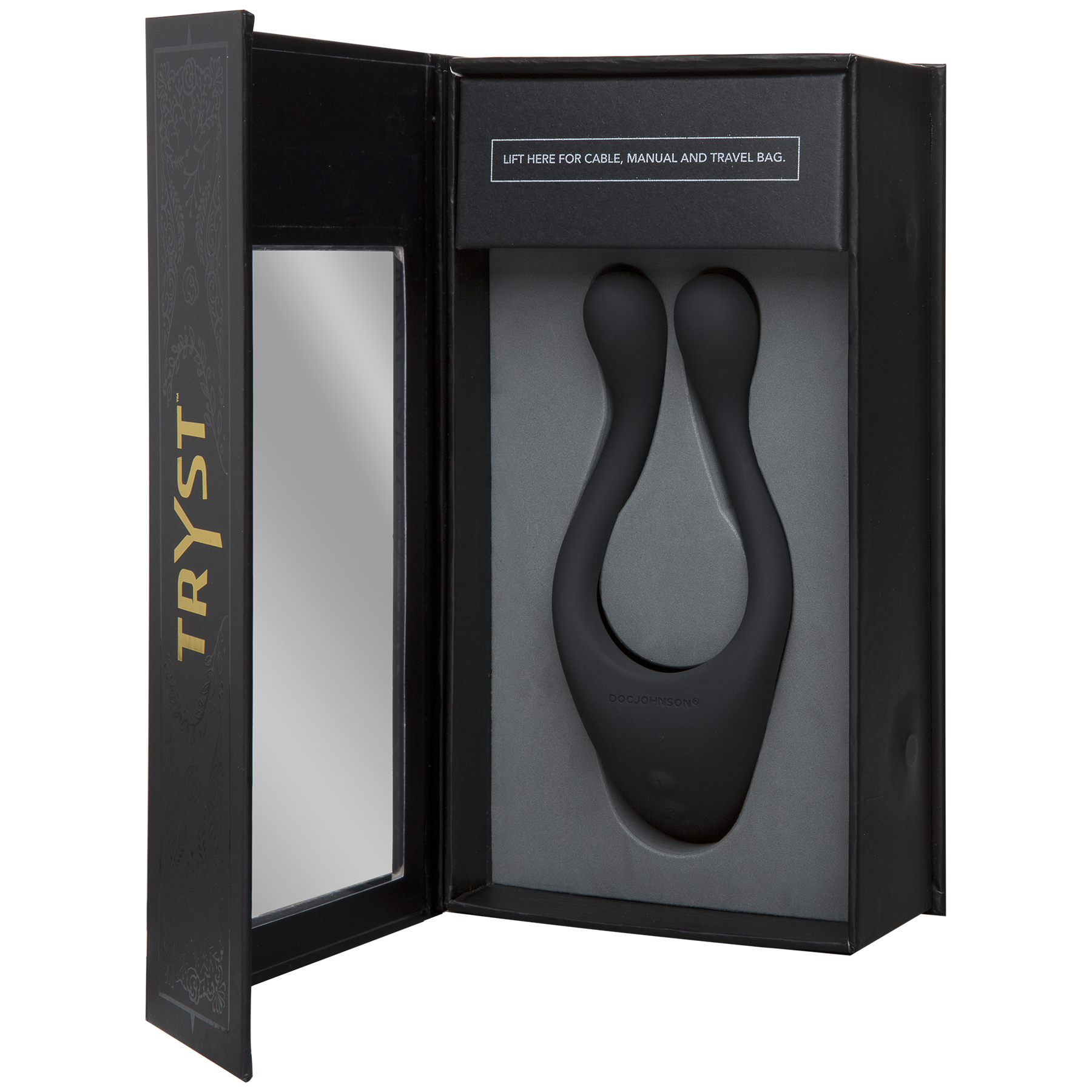 tryst multi erogenous zone silicone massager black .png