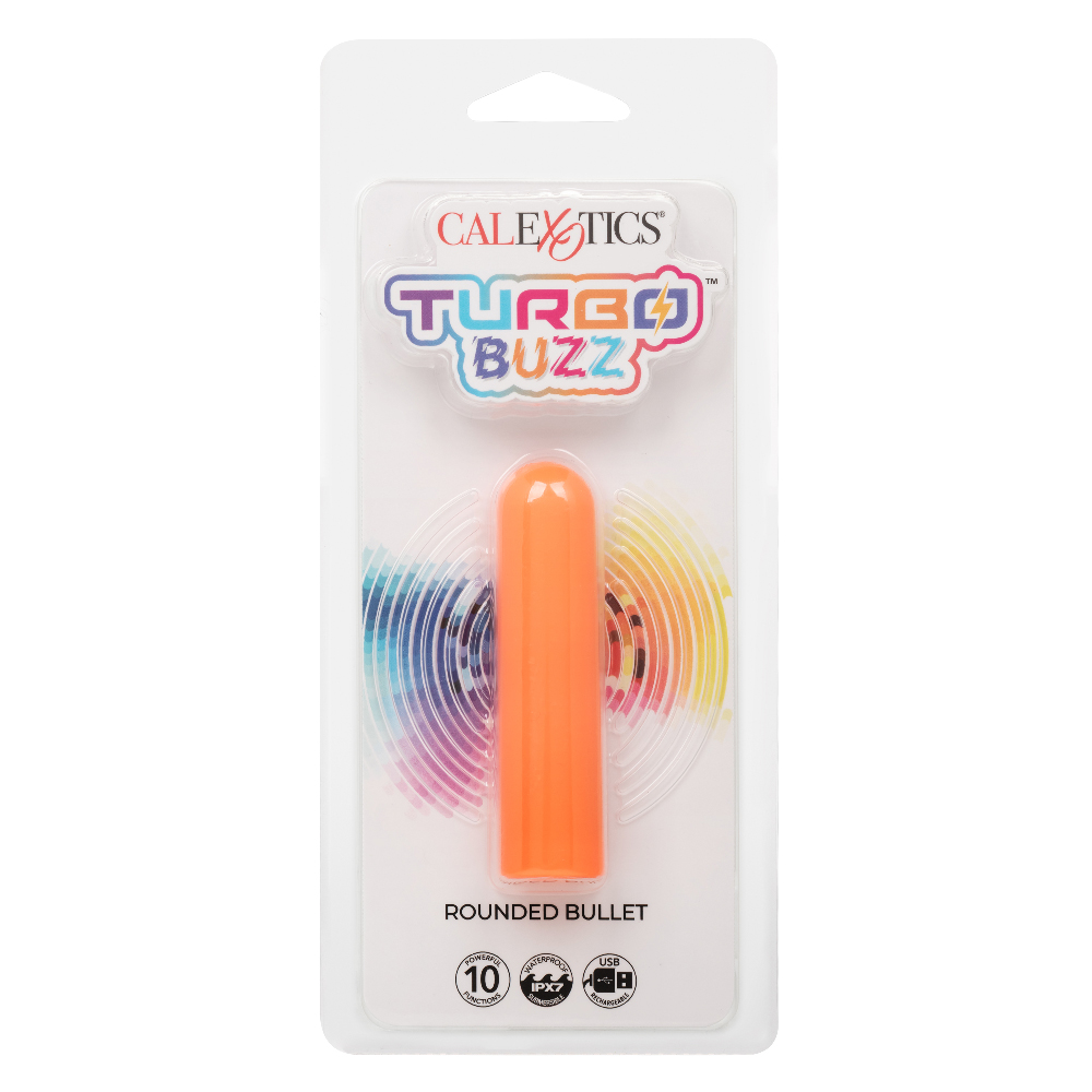 turbo buzz rounded bullet orange 