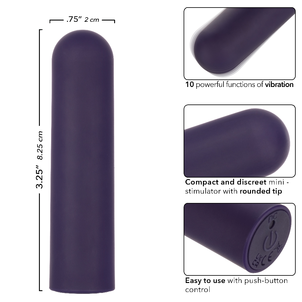 turbo buzz rounded bullet purple 