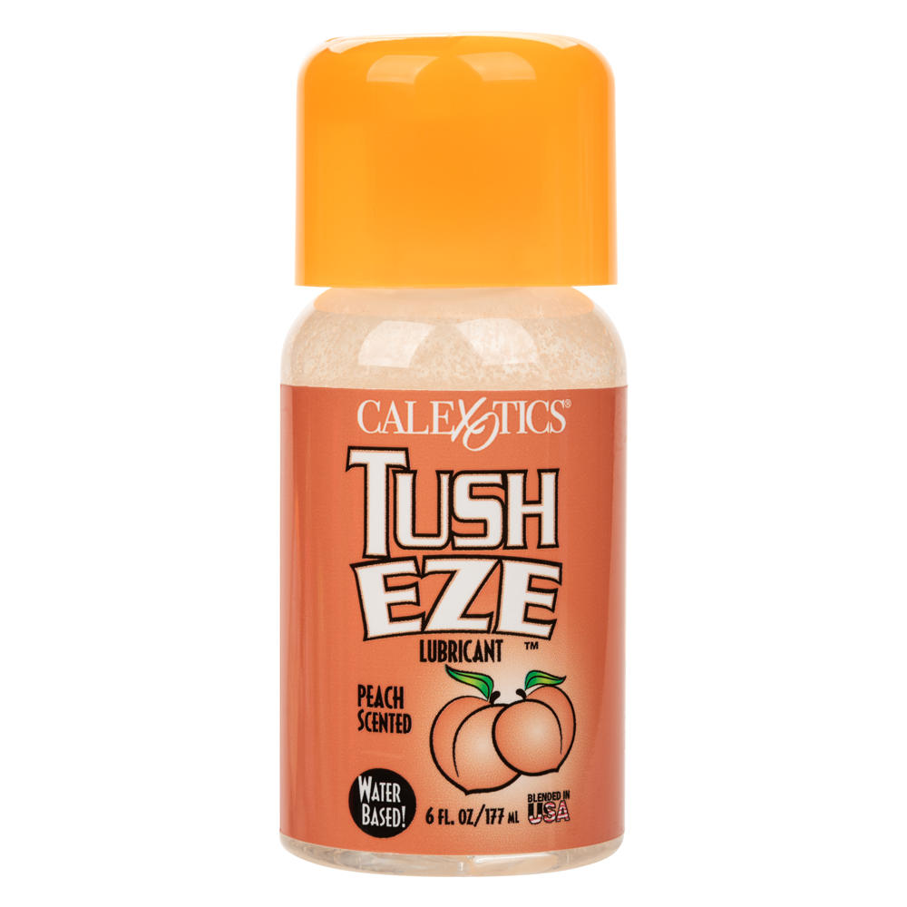 tush eze lubricant peach scented  oz ml 