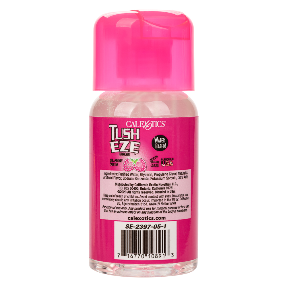 tush eze lubricant strawberry scented  fl oz ml 