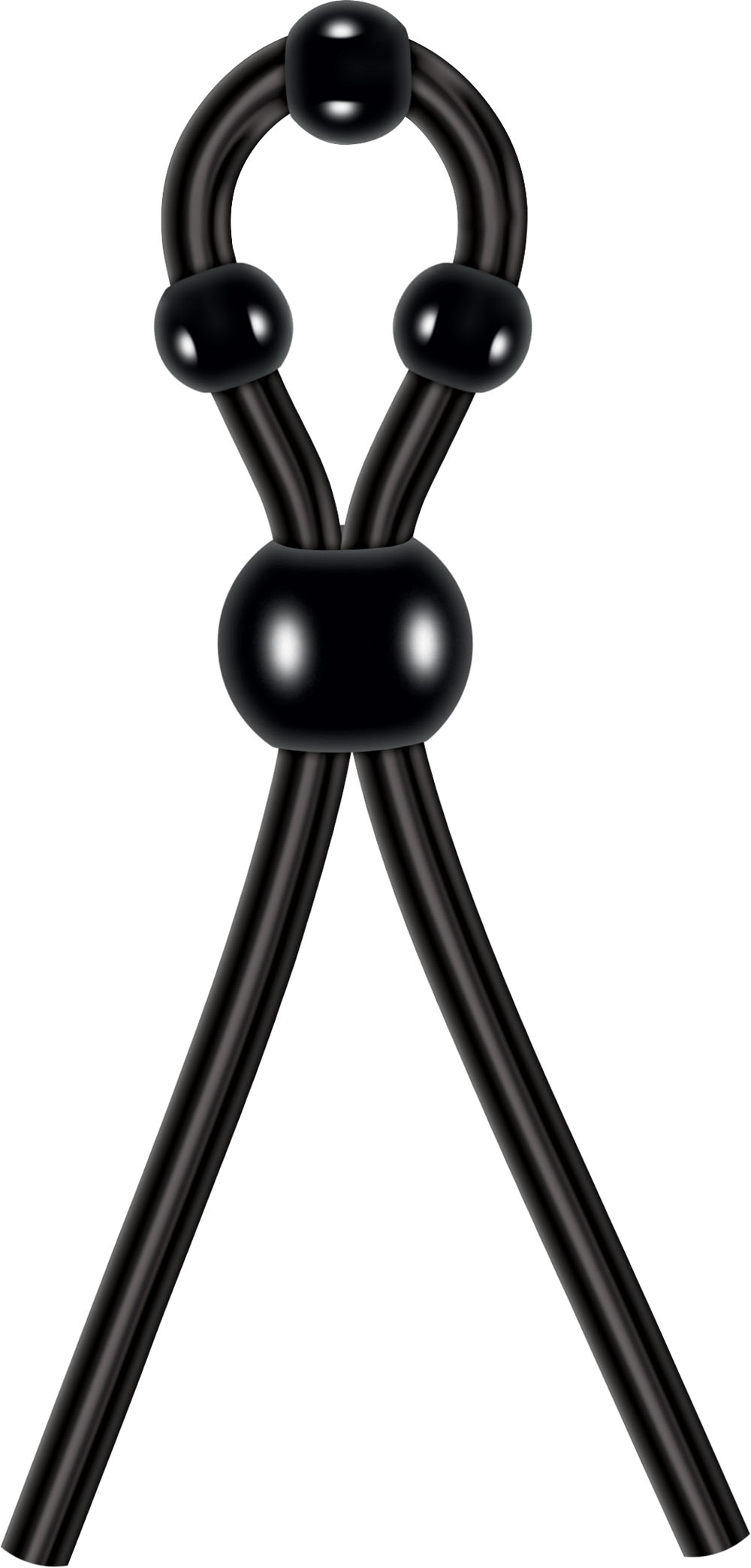 ultimate silicone lasso black 