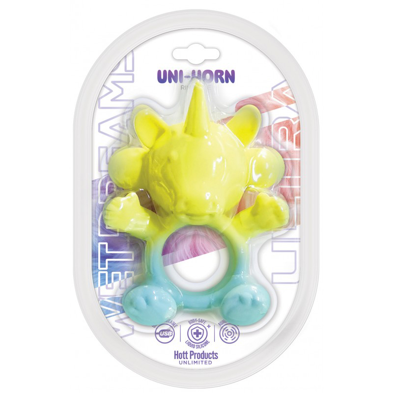 uni horn cock ring vibe wet dreams ultra 