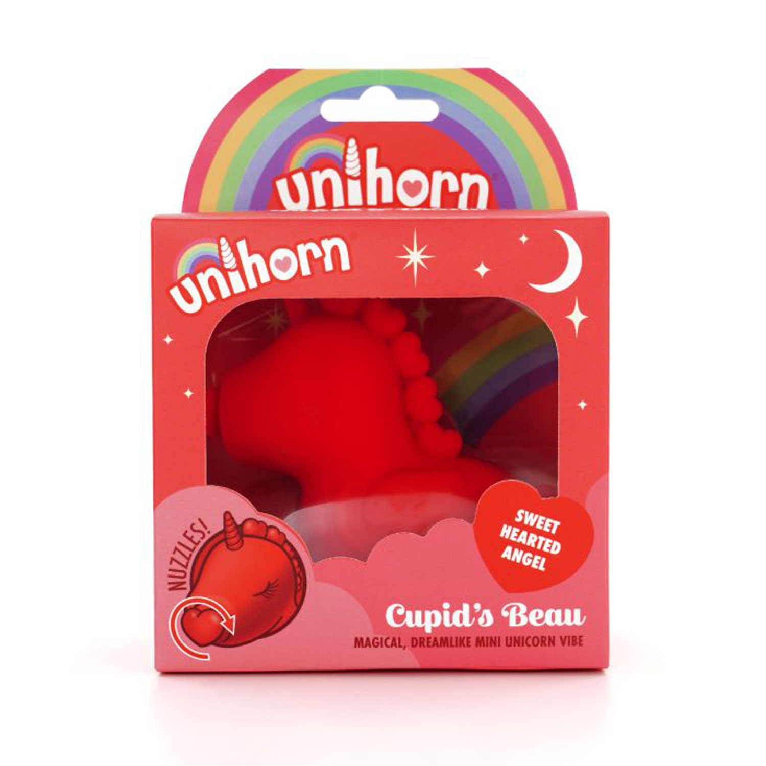 unihorn cupid the heart nosed one red 