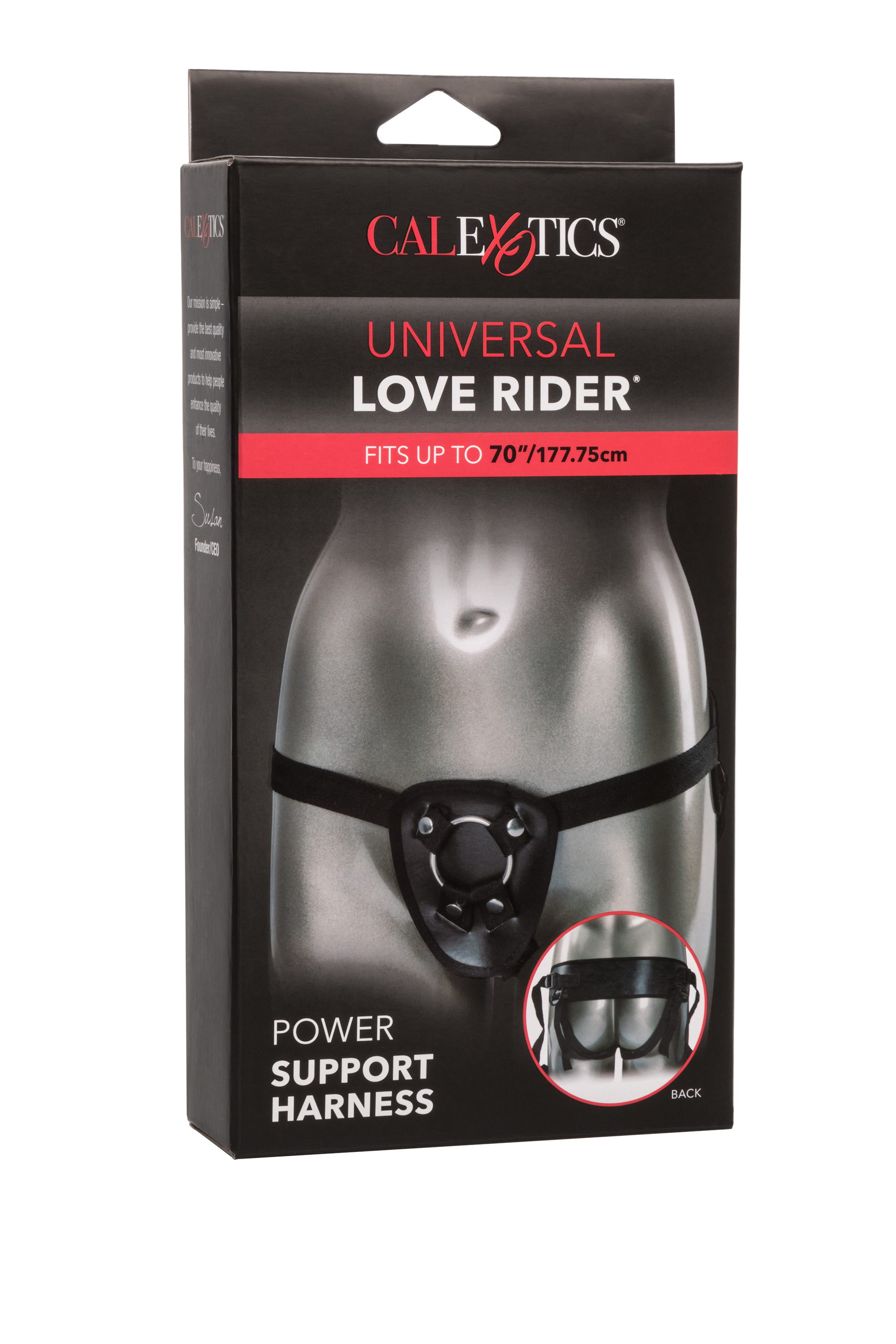 universal love rider power support harness 