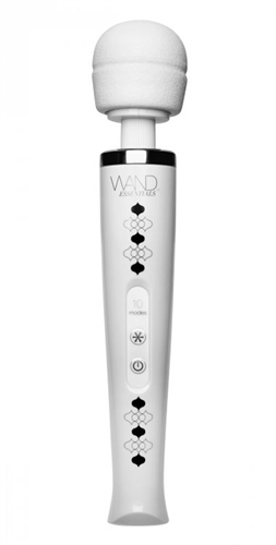 utopia  function cordless rechargeable wand massager white 