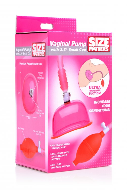 vaginal pump with . inch small cup 