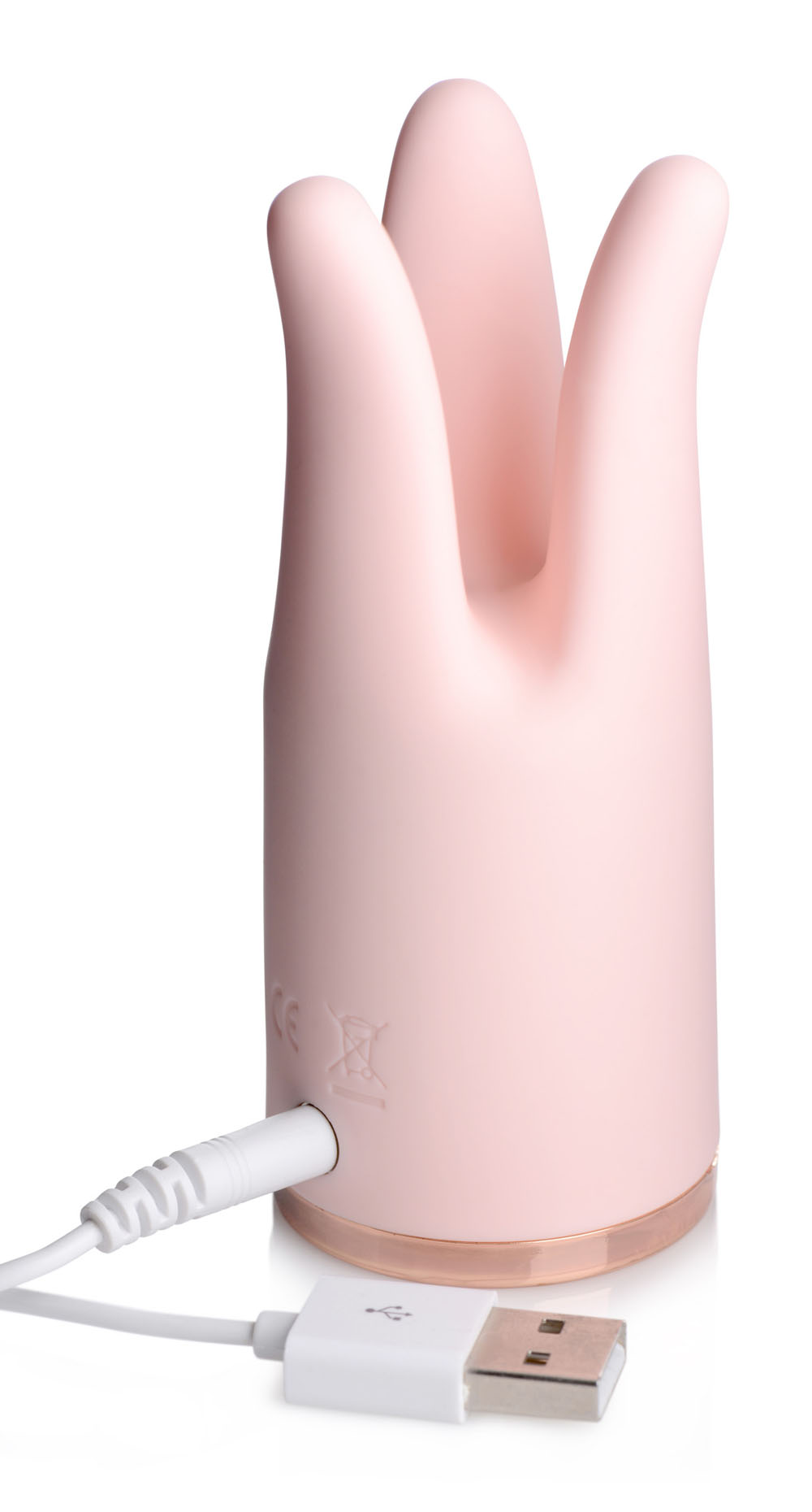 vibrassage twirl x vibrating clit teaser pink 