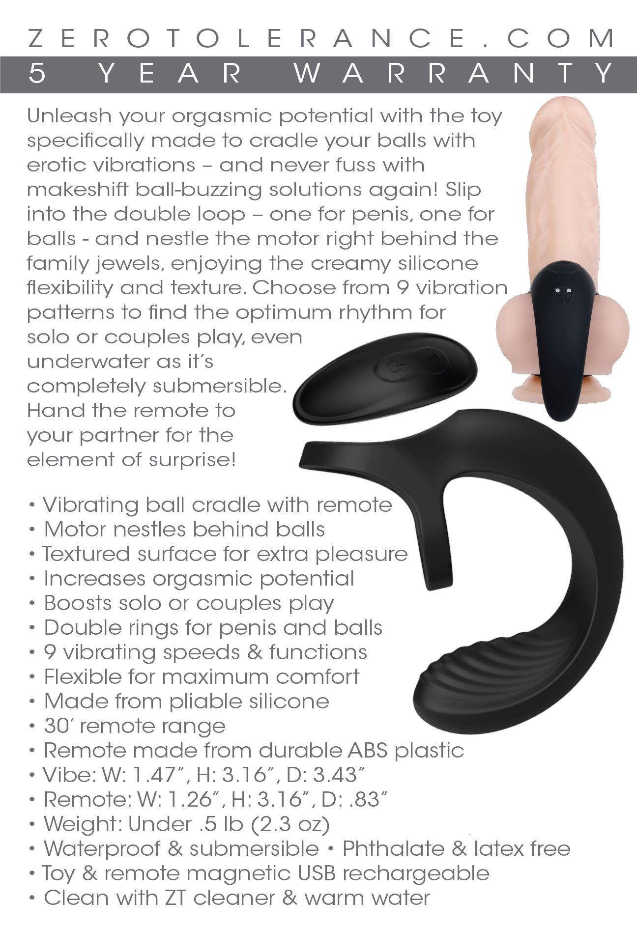 vibrating ball cradle 