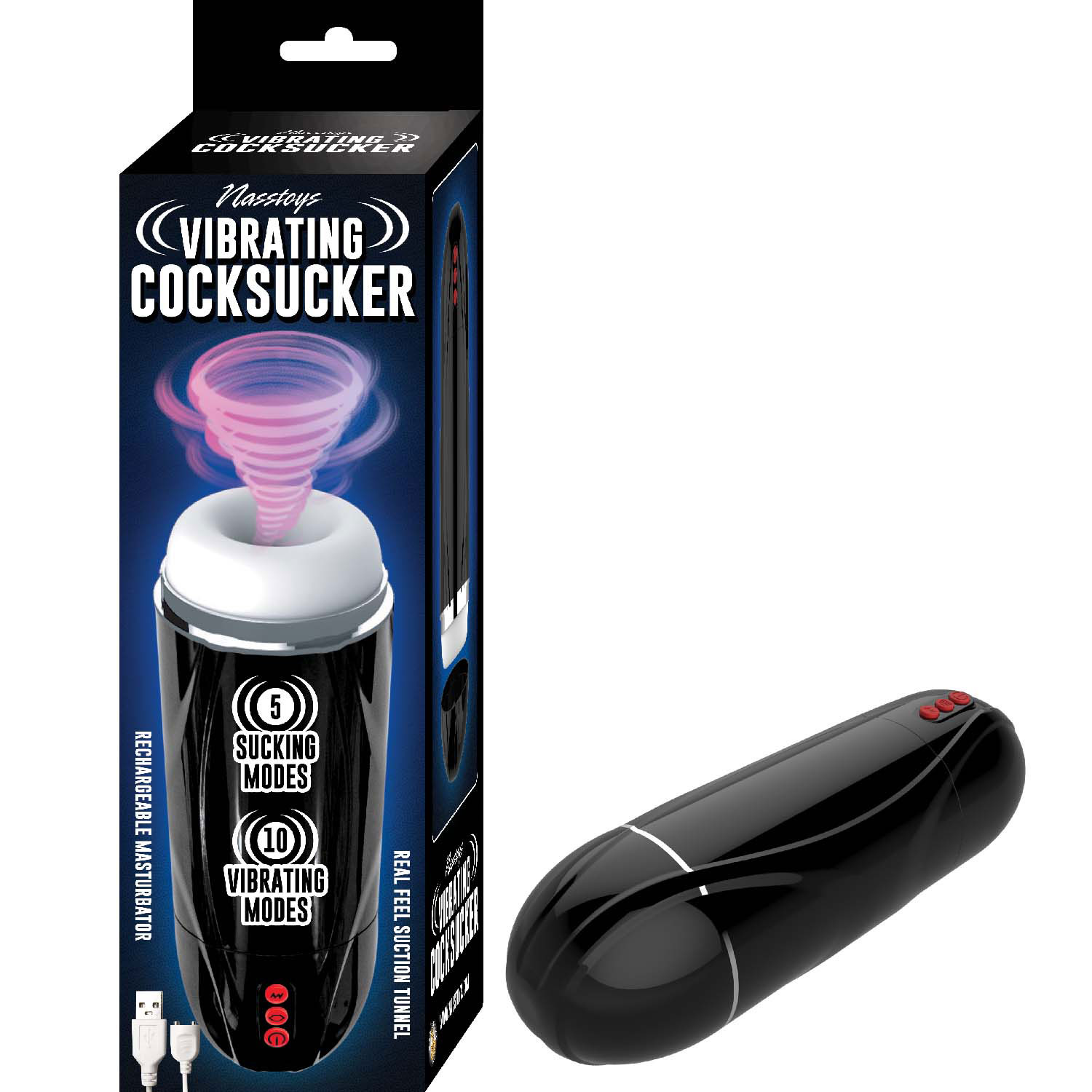 vibrating cocksucker black 