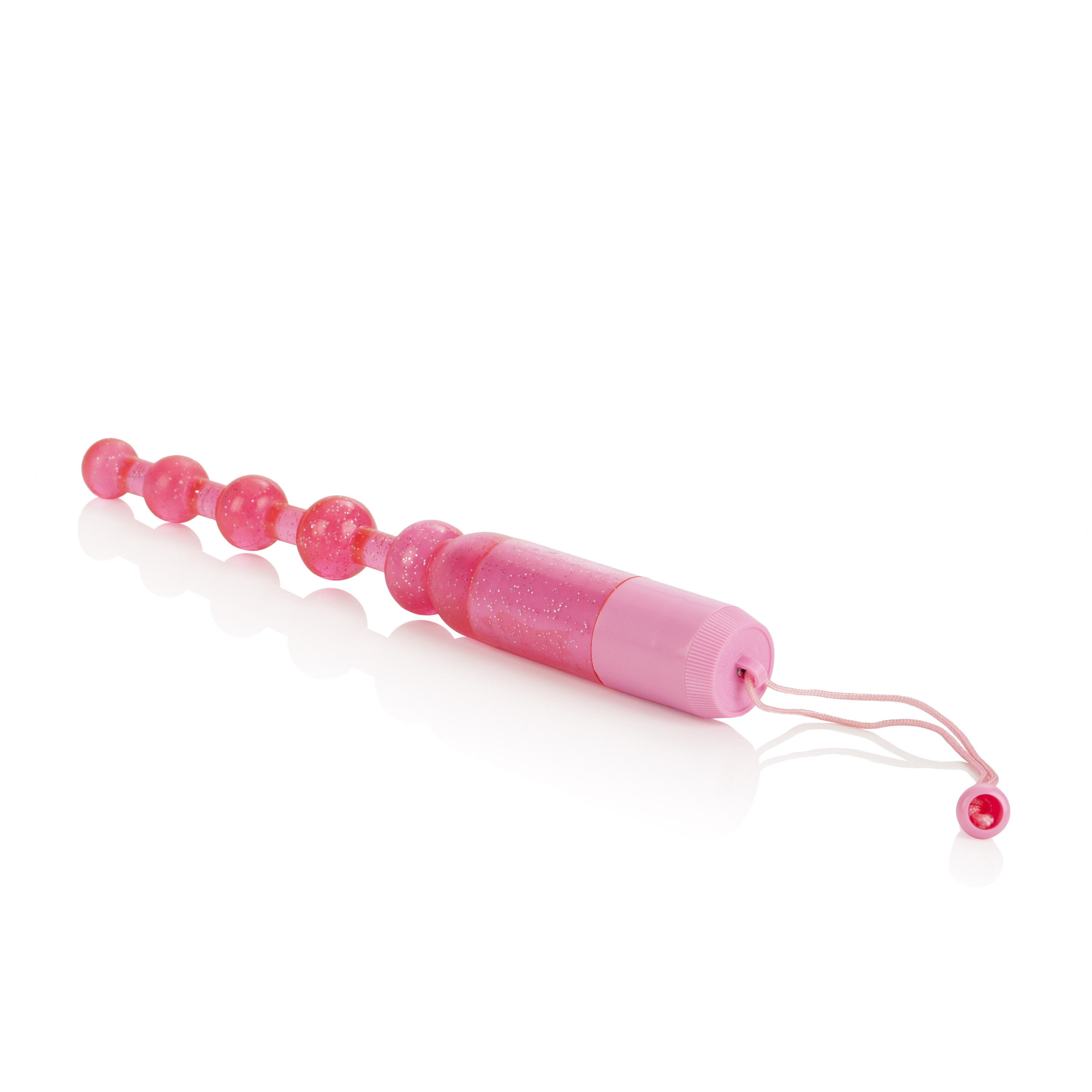 vibrating pleasure beads pink 