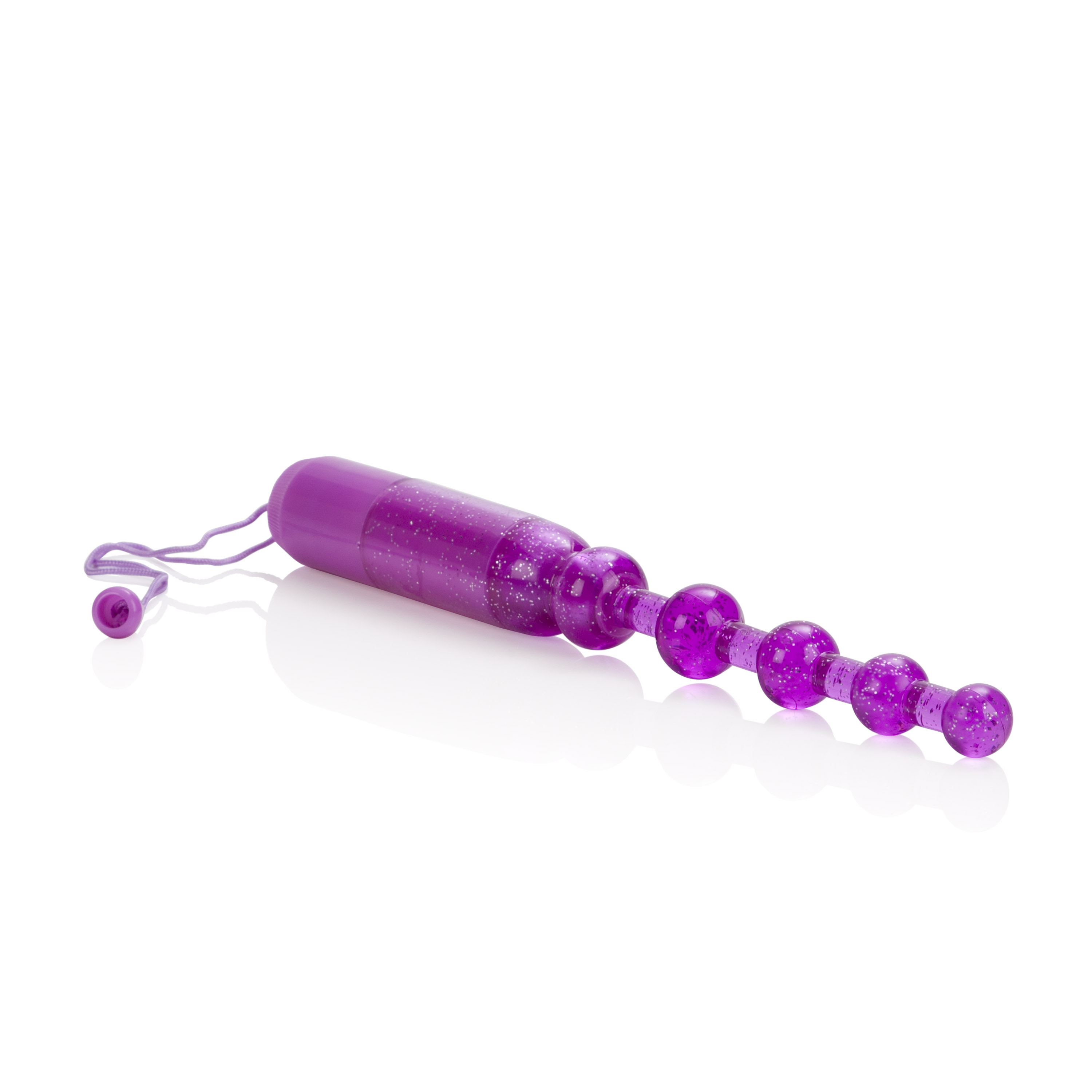 vibrating pleasure beads purple 