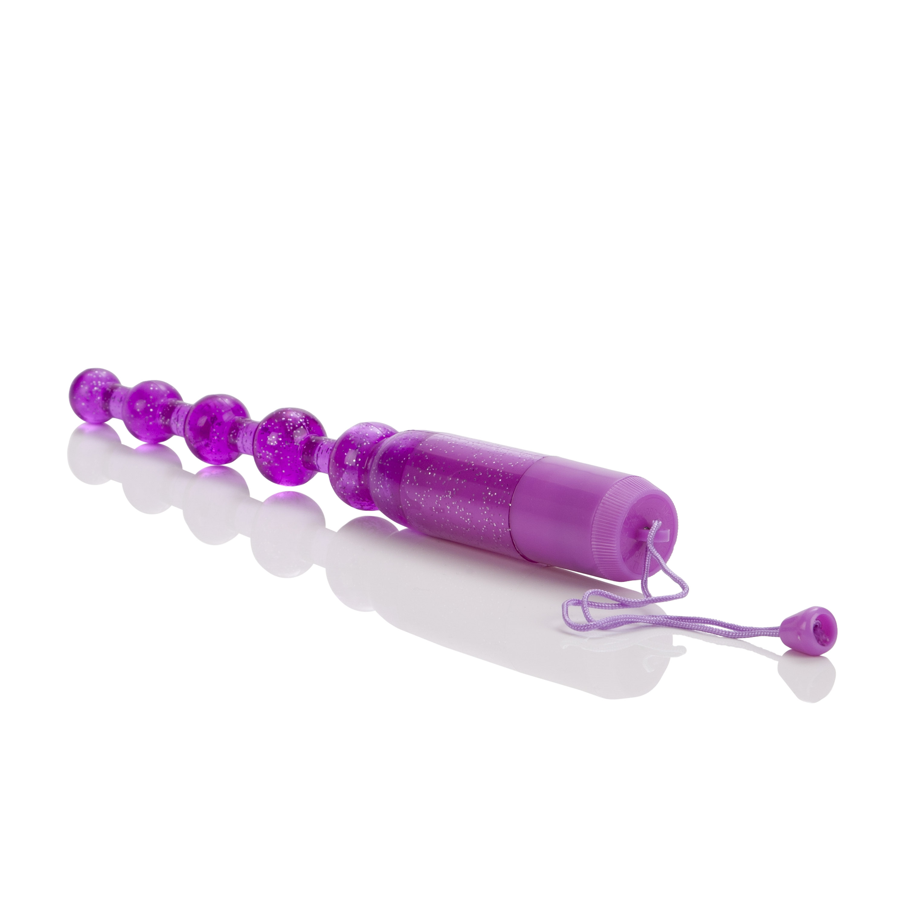 vibrating pleasure beads purple 