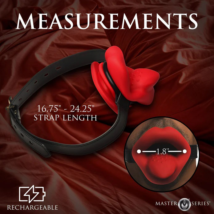 vibrating sissy mouth gag 