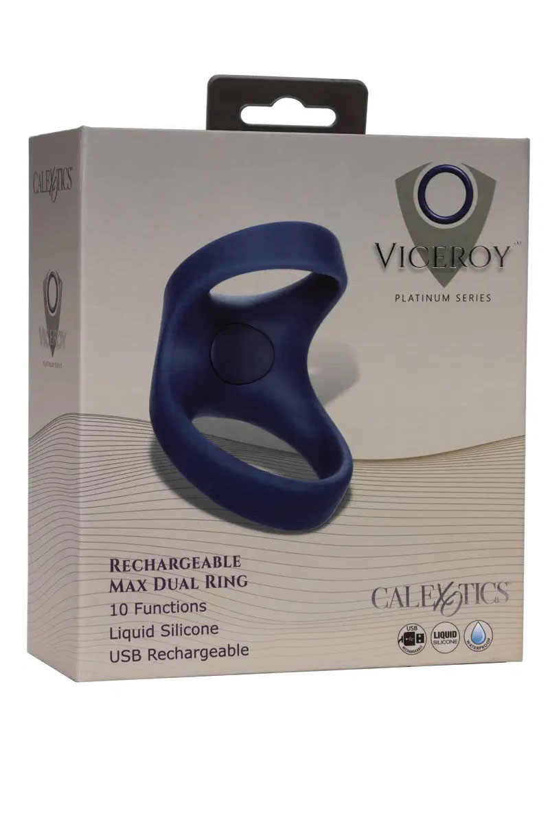 viceroy rechargeable max dual ring blue 