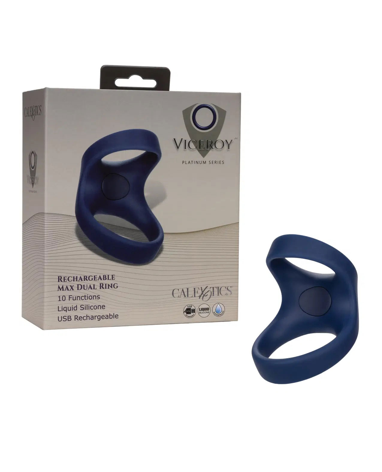 viceroy rechargeable max dual ring blue 