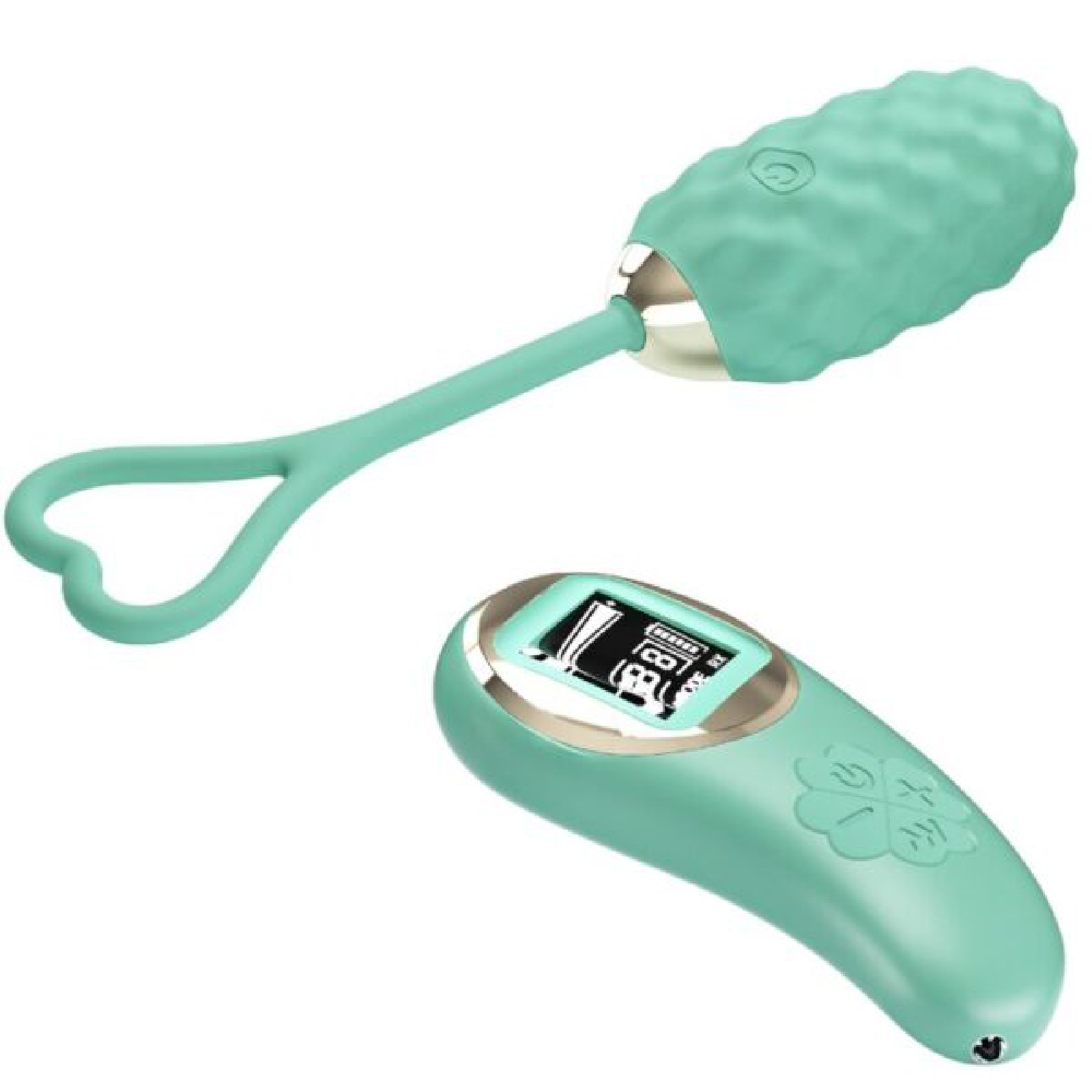 vivian remote control vibrating egg turquoise 