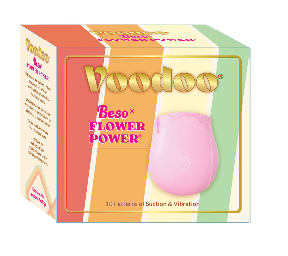 voodoo beso flower power pink 