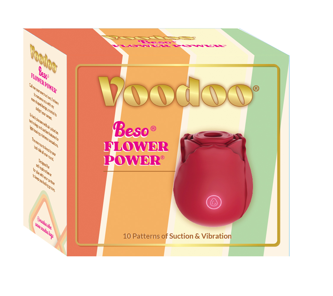 voodoo beso flower power red 