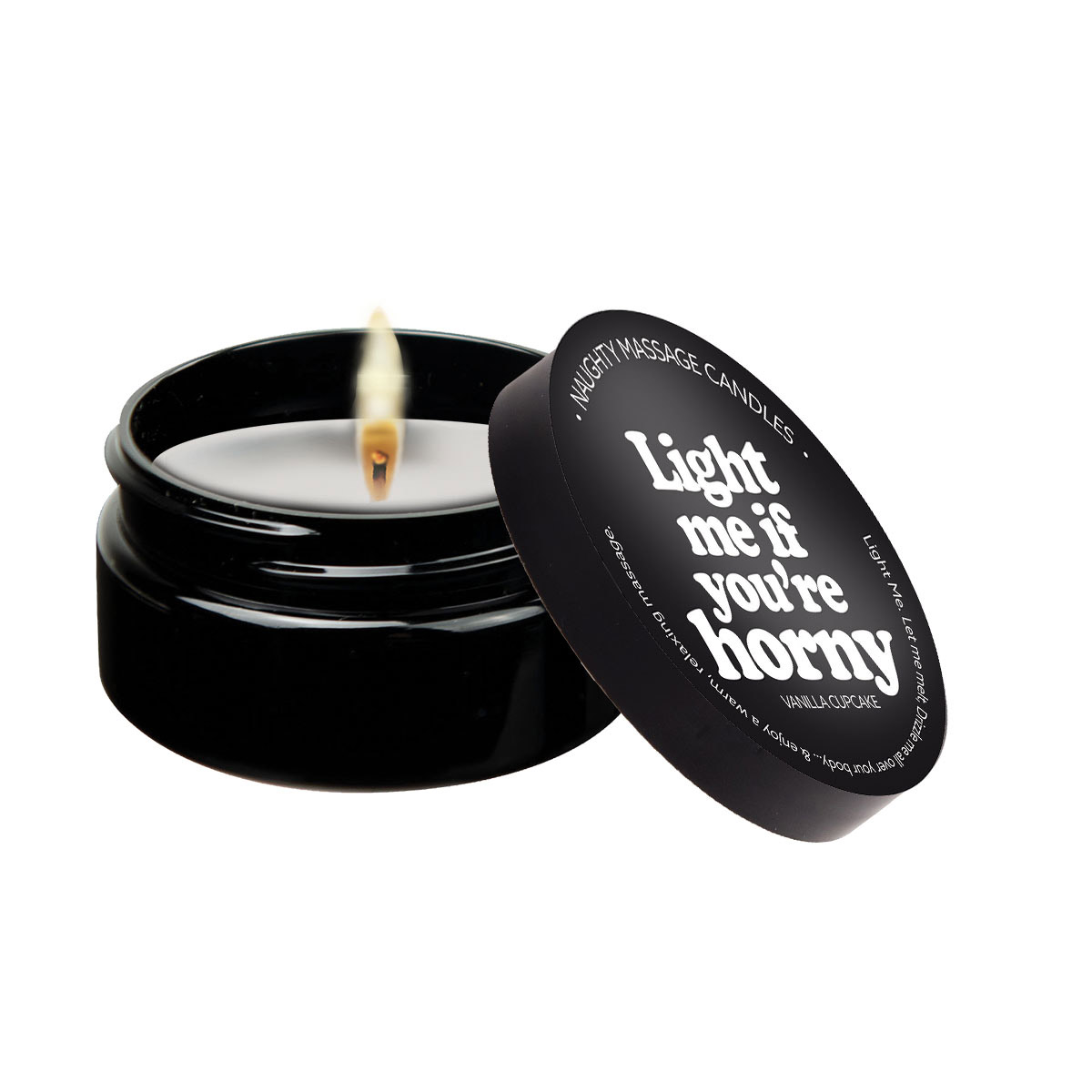 Light Me if Youre Horny Massage Candle 2 Oz Vanilla
