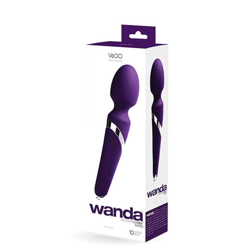 wanda rechargeable wand deep purple 