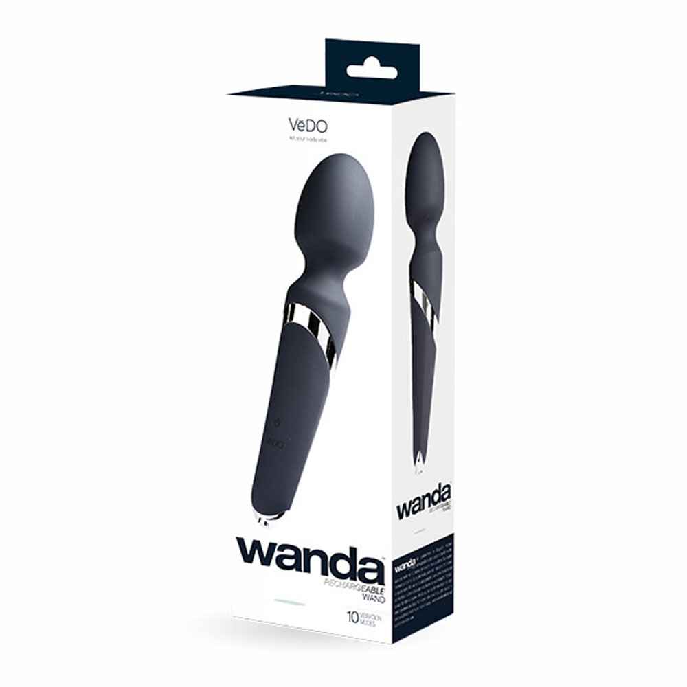 wanda rechargeable wand just black 