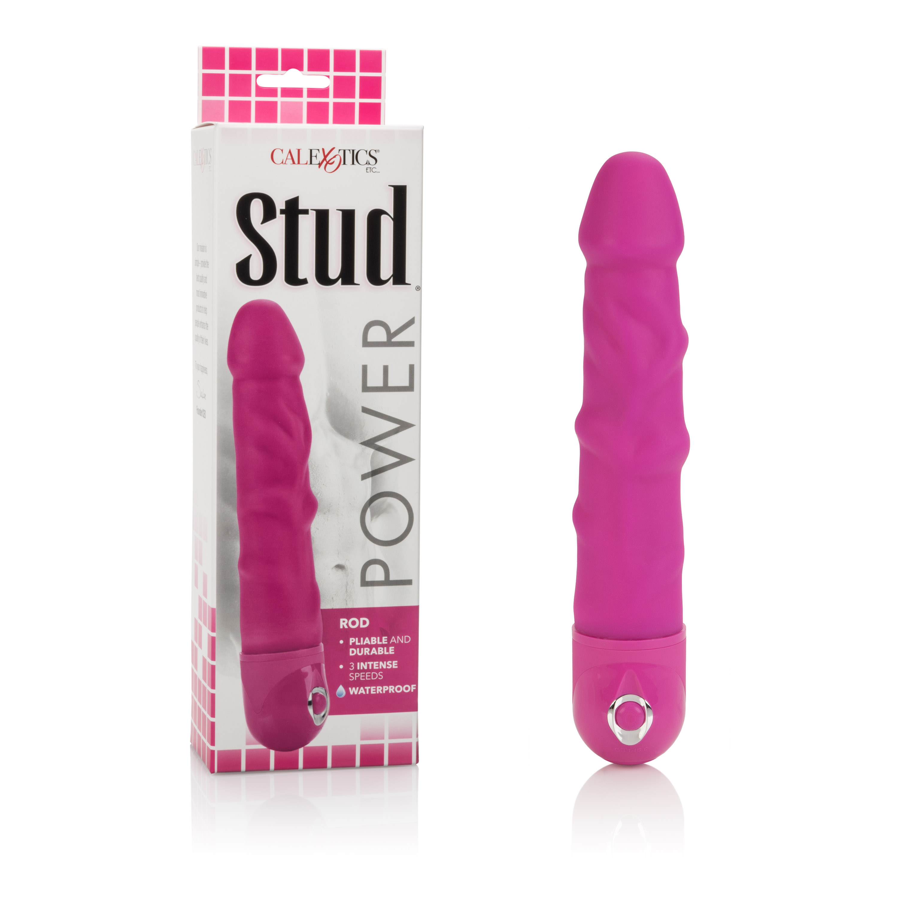 waterproof power stud rod dong pink 