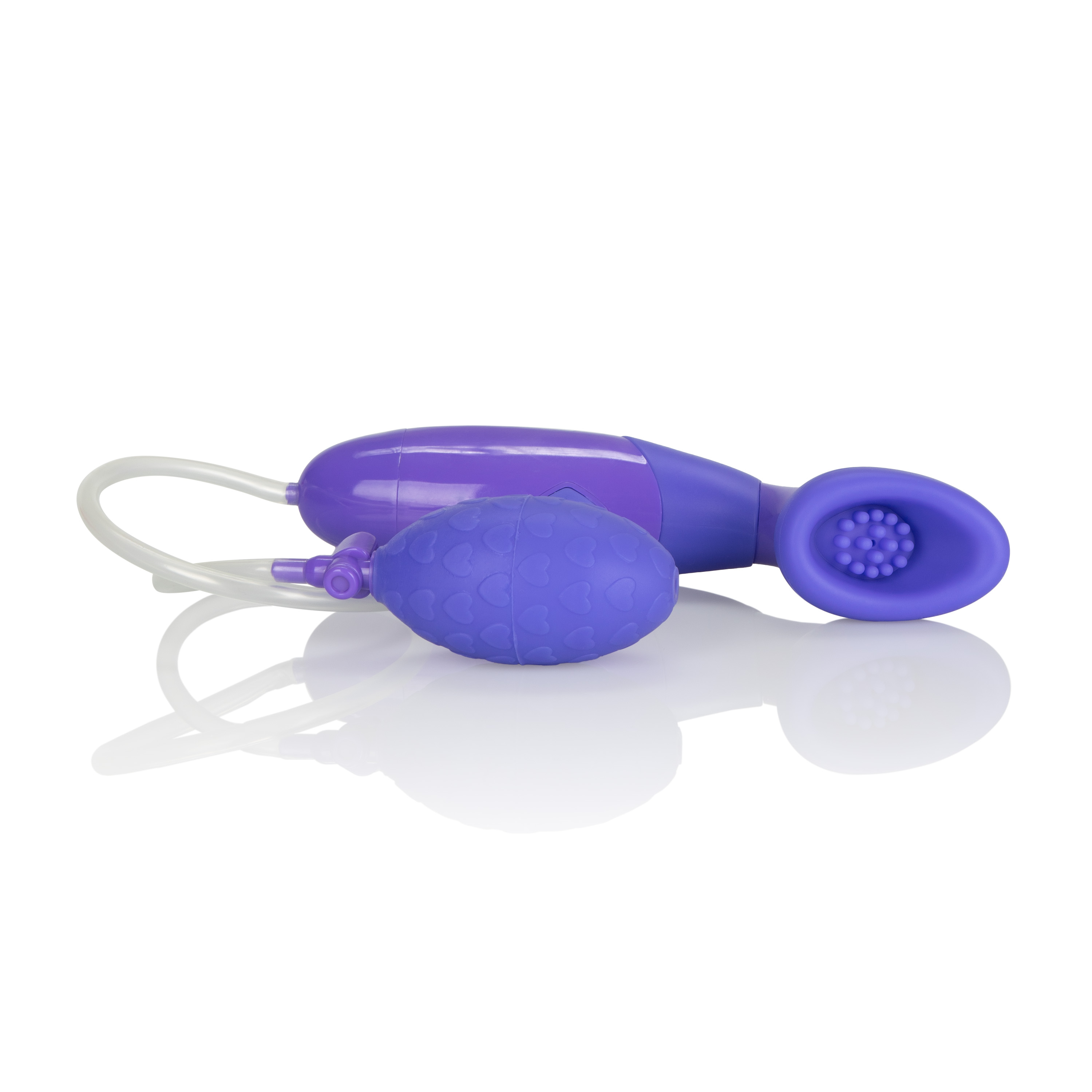 waterproof silicone clitoral pump purple 