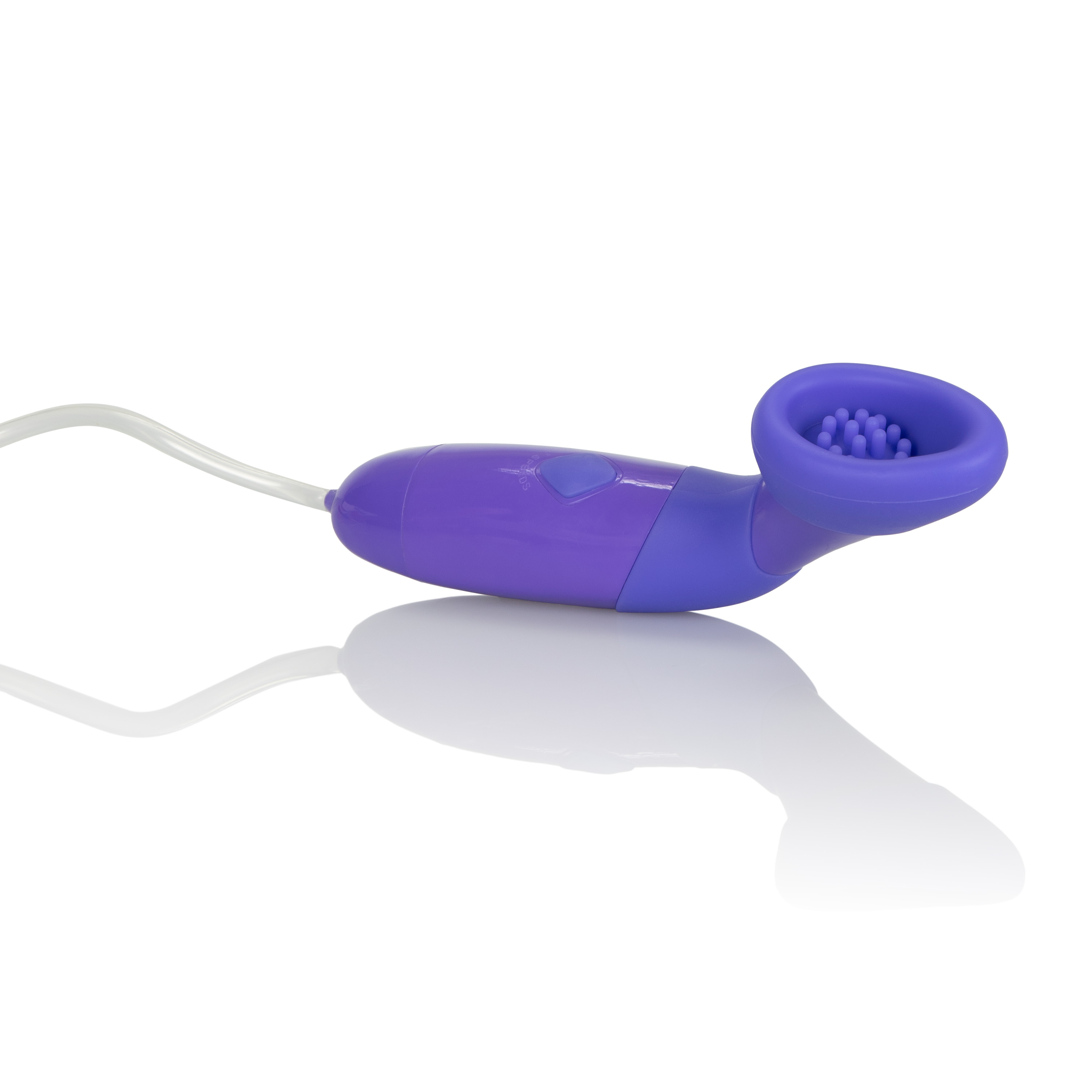 waterproof silicone clitoral pump purple 