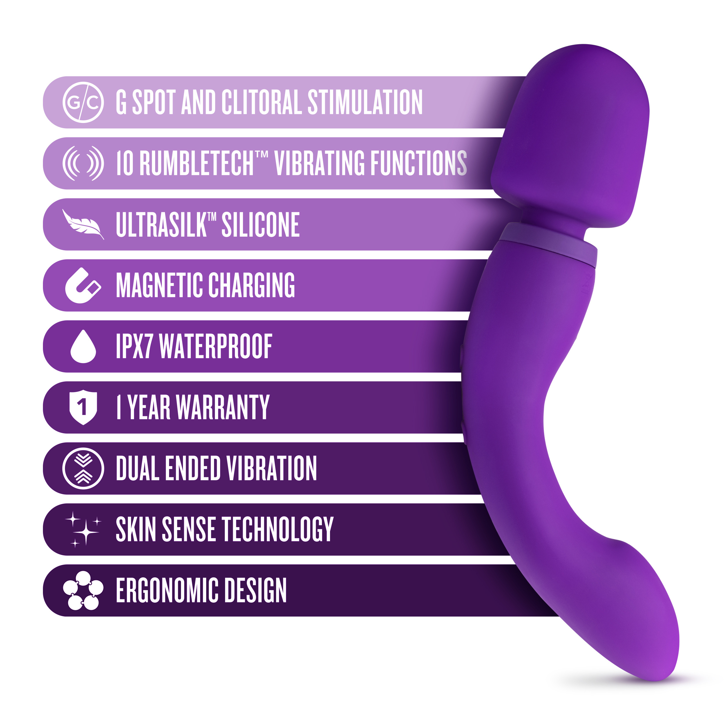 wellness dual sense purple 