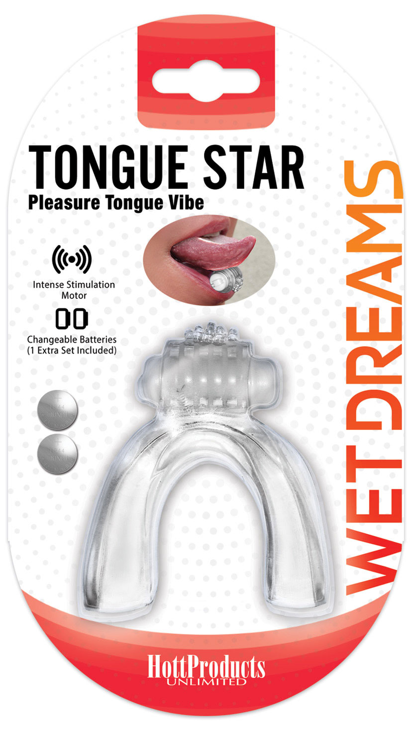 wet dreams tongue star clear 