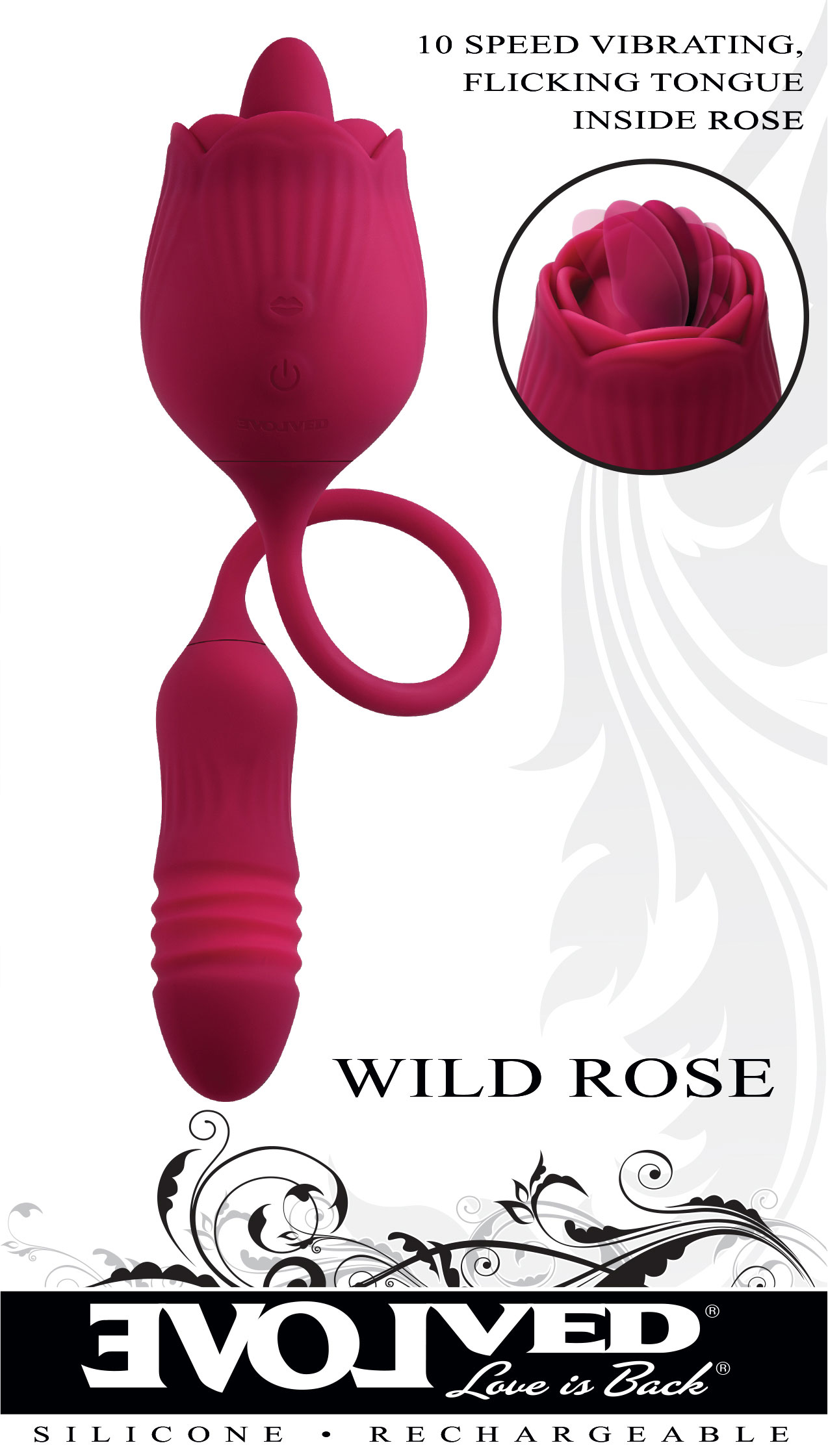 wild rose red 