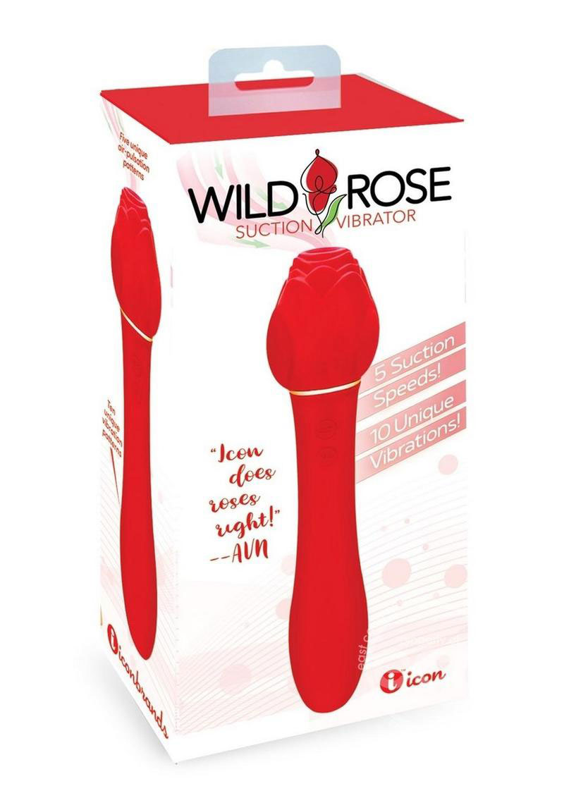 wild rose suction vibrator red 